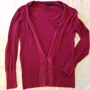 Banana Republic Magenta Sweater